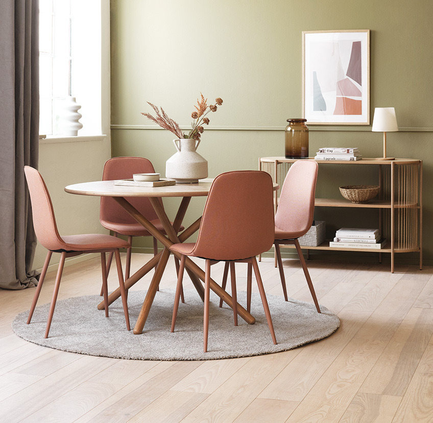 Stylisches Esszimmer Farbige Esszimmerstühle JYSK